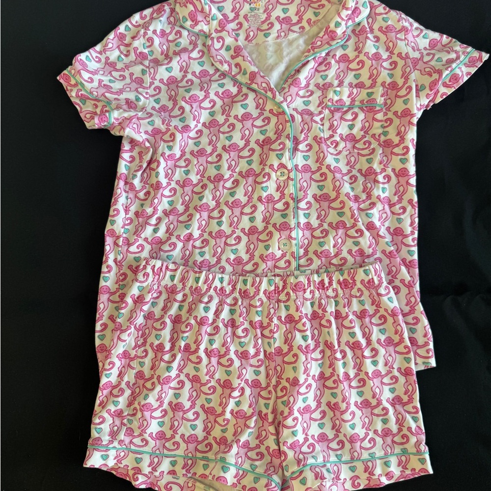 Roller Rabbit women’s polo Pajama Set XS